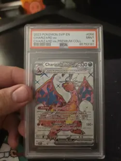 Pokemon 2023 SVP en Charizard EX Premium Collection #056 PSA Mint 9 - Image 1