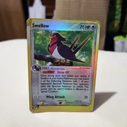 Swellow Pokemon TCG EX Ruby & Sapphire Reverse Holo Uncommon Card #46/109 - Image 1