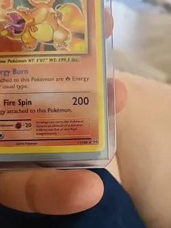 Charizard 11/108 - 2016 Pokemon XY Evolutions Holo NM - Image 3