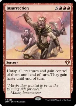 Insurrection MTG NM Commander Masters Regular NON-FOIL - Image 1