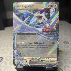 Lugia ex 082/131 Prismatic Evolutions Stamped Double Rare Holo Pokemon TCG - Image 1