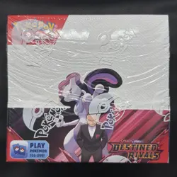 Pokemon Scarlet & Violet Destined Rivals English Booster Box New Factory Sealed - Image 1