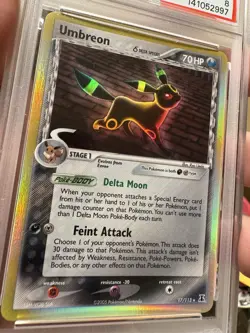 Pokemon Umbreon Delta Species Holo PSA 8 NM-MT! - Image 2