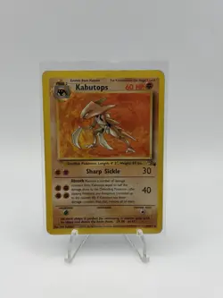 Pokemon TCG Kabutops 24/62 Fossil Regular Non Holo Rare HP - Image 1