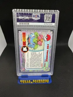 2000 Topps Chrome Pokemon Tv Venusaur #3 PSA 10 Gem Mint - Image 2