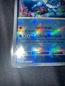 Pokemon TCG Prismatic Evolutions Vaporeon Master ball PSA 10 Contender - Image 4