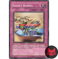 Yugioh Secret Barrel DR1-EN101 Common LP - Image 1