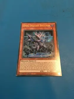 YUGIOH Ultra Rare Omni Dragon Brotaur MP20-EN059 1st Edition - Image 1