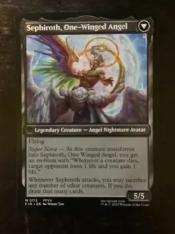 MTG Final Fantasy English Sephiroth, Fabled Soldier 115 Non-Foil - Image 2