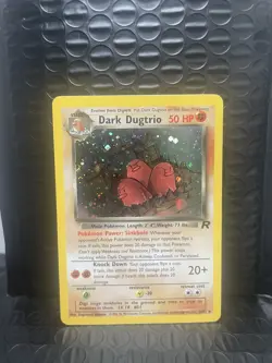 Pokemon Team Rocket Dark Themed Holo Rare Vintage Lot LP-NM 6 Cards ENG and JPN - Image 4