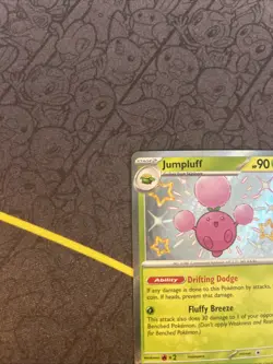 Jumpluff 098/091 Sv: Paldean Fates Holo Baby Shiny Pokemon Card - Image 2
