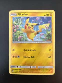 Pikachu 19/68 Hidden Fates 2019 REVERSE HOLO FOIL Pokemon TCG Card - NM - Image 1