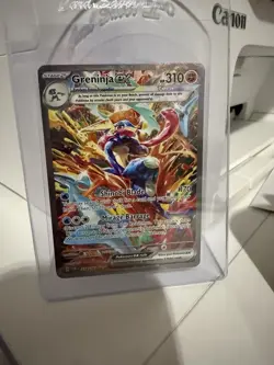 Greninja EX Holo Card 214/167SV06: Twilight Masquerade SIR NM Condition - Image 1