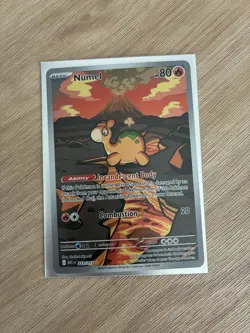 Pokemon Numel 223/217 ASC 2026 Basic Fire Type 80 HP Card - Image 1