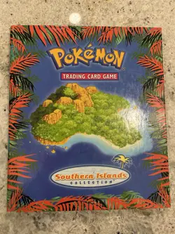 Pokemon Southern Islands Binder English Vintage WOTC With lots of vintage cards! - Image 1