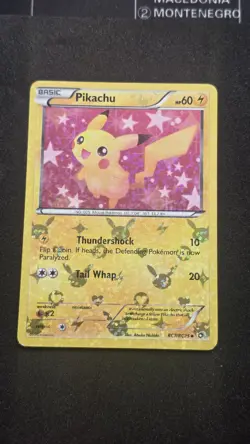 Pokemon Pikachu RC7/RC25 Legendary Treasures Holo Card Moderately played (MP) - Image 1