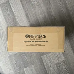 One Piece Card Game | 3rd Japanese Anniversary Set English Version | Sealed Box - Image 1