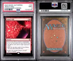 PSA Grade 9 MTG 2020 Commander Legends Jeska's Will #187/361 Magic The Gathering - Image 3