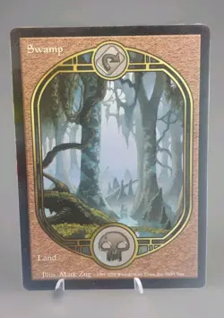 Magic The Gathering Unglued Swamp #86/94 Land MTG - Image 1