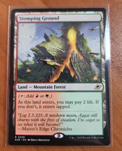 Magic MTG Stomping Ground EOE 0258 Regular Rare - NM Condition - Image 1