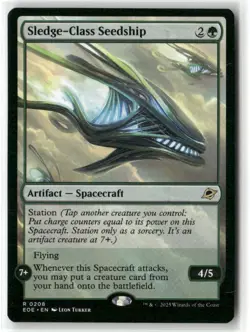 Edge of Eternities Magic: The Gathering Sledge-Class Seedship MTG NM - Image 1