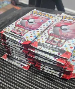 Pokemon TCG Scarlet & Violet 151 Booster Pack Lot of 24 FACTORY SEALED PACKS! - Image 1