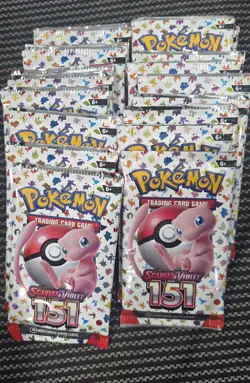 Pokemon TCG Scarlet & Violet 151 Booster Pack Lot of 24 FACTORY SEALED PACKS! - Image 3