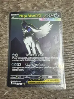 Mega Absol ex 180/132 Special Illustration Rare Mega Evolution Pokemon NM - Image 1