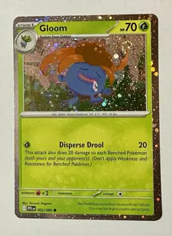 Gloom (Cosmos Holo) 002/094 Pokemon Phantasmal Flames - NM - Image 1