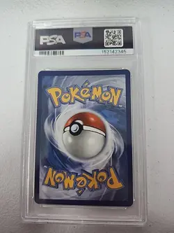 2025 Pokemon Phantasmal Flames Meowth 106/094 Illustration Rare PSA 10 - Image 2