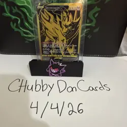 Zamazenta V SWSH077 Gold Holo Black Star Promo Card(Pokemon TCG Sword & Shield) - Image 1