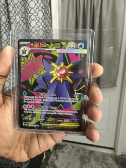 Mega Starmie EX - Ultra Rare - 102/88 - Pokemon Cards - Perfect Order Pack Fresh - Image 3