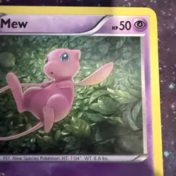 Pokemon Mew Holo Rare Basic 50HP 29/124 Fates Collide 2016 English Card - Image 4