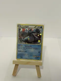Pokemon TCG Feraligatr HeartGold SoulSilver 20/123 Holo Promo Cracked Ice - Image 1