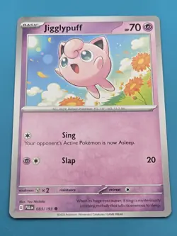 Jigglypuff 083/193 Sv02: Paldea Evolved Regular Pokemon Card NM - Image 1