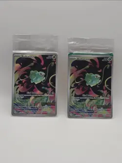 2x Bulbasaur Mega Evolution Stamp Sealed Pokemon Enhanced Promo - Image 1