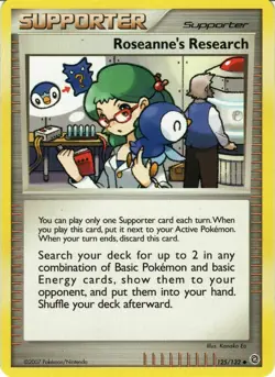 Roseanne's Research 125/132 D&P Secret Wonders PERFECT MINT! Pokemon - Image 1
