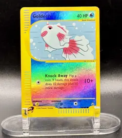 Goldeen 78/147 Reverse Holo Pokemon Aquapolis 2002 Wotc Vintage LP/NM - Image 2