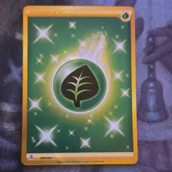 Pokemon TCG Basic Energy Grass Energy Secret Rare Holo Fusion Strike 283/264 - Image 1