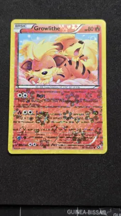 Growlithe RC4/RC25 U Holo Legendary Treasures Radiant Collection Pokemon MP - Image 1