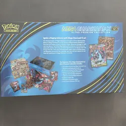 POKEMON TCG PHANTASMAL FLAMES MEGA CHARIZARD X EX UPC Ultra Premium Collection - Image 2