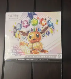 Pokemon Scarlet Violet Prismatic Evolutions Elite Trainer Box ETB Sealed Eevee - Image 1