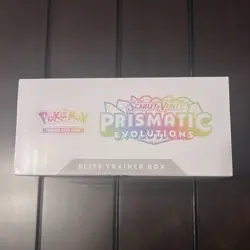 Pokemon Scarlet Violet Prismatic Evolutions Elite Trainer Box ETB Sealed Eevee - Image 3