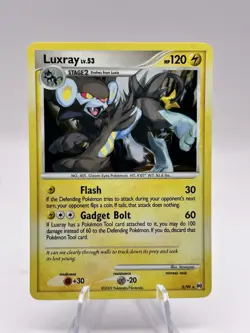 Luxray 5/99 Holo Rare Platinum Arceus Pokemon LP - Image 1