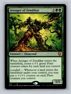 MTG Avenger of Zendikar - Commander Legends (CMR) #422 Magic Card Mythic LP - Image 1