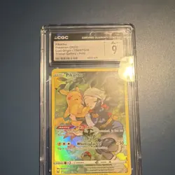 Pokemon Pikachu TG05/TG30 Ultra Rare Holo Lost Origin Trainer Gallery CGC 9 2022 - Image 1