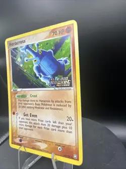 Heracross 43/109 Team Rocket Returns Stamped Holo Uncommon MP Vintage Pokemon - Image 4