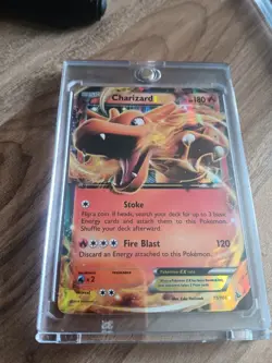 🔥Charizard EX - 11/106 - Holo Rare EX DMG, English Pokemon FlashFire - Image 2