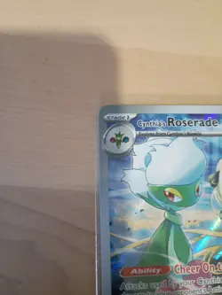 Pokemon TCG: Cynthia's Roserade 184/182 Sv10: Destined Rivals Illustration Rare - Image 2