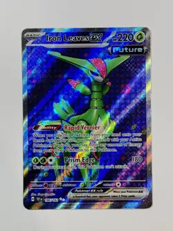 Pokemon Iron Leaves ex 186/162 Sv05: Temporal Forces Holo NM - Image 1
